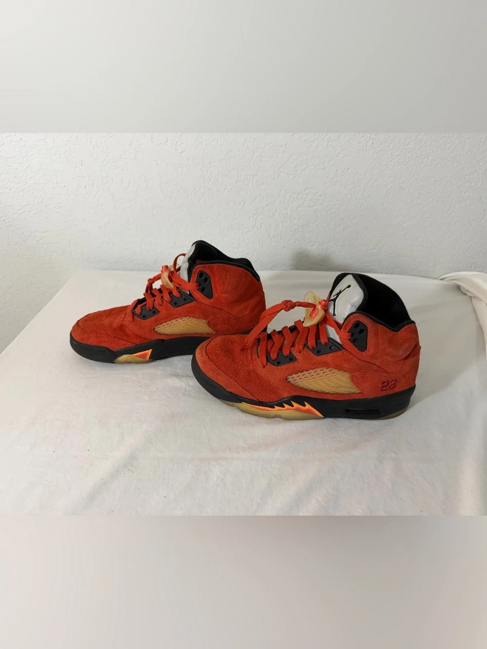 Jordan vibrant red